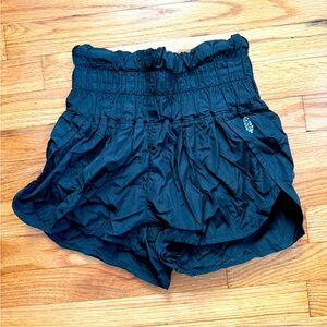 Free People FP Movement Black Way Home Shorts